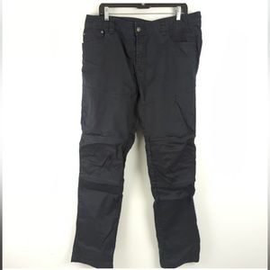 PrAna Slim Fit dark navy blue hiking pants 36 x 32